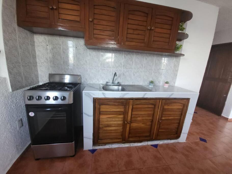 2 Rooms Apartment With Private Beach In Puerto Juarez Канкун Екстер'єр фото