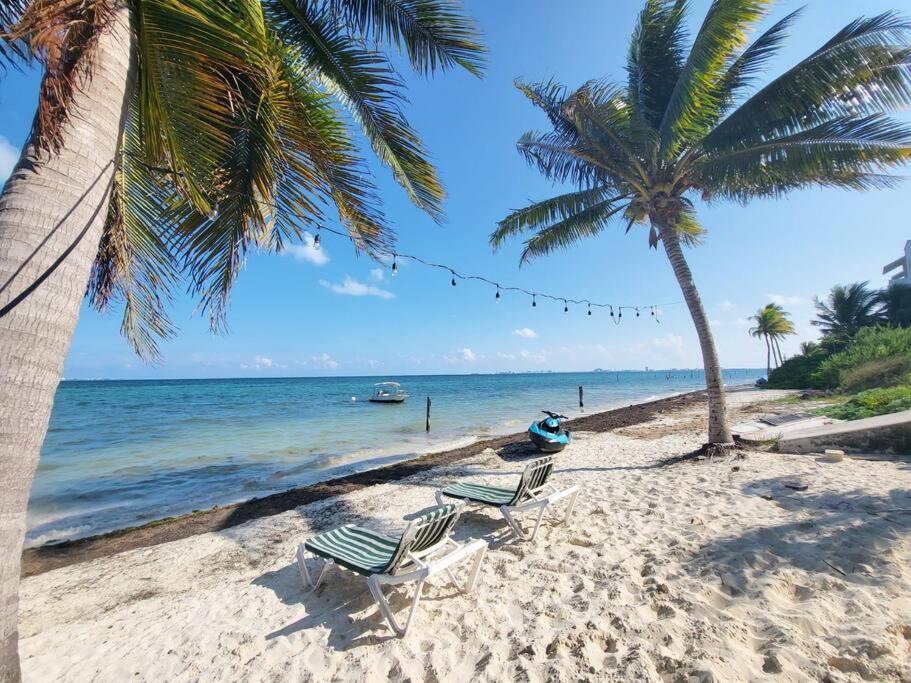 2 Rooms Apartment With Private Beach In Puerto Juarez Канкун Екстер'єр фото